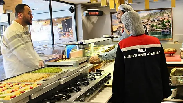 Bolu'da Ramazan Bayramı Öncesi Gıda Denetimi