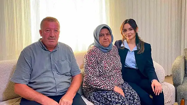 Bolu'da şehit ailesine ziyaret: Yeni kaymakamdan vefa örneği