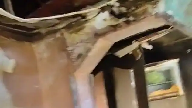 Bolu'da Soba Kaynaklı Yangın Evi Harabeye Çevirdi