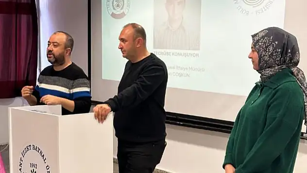 Bolu'da 'Tecrübe Konuşuyor' Etkinliği Sürüyor