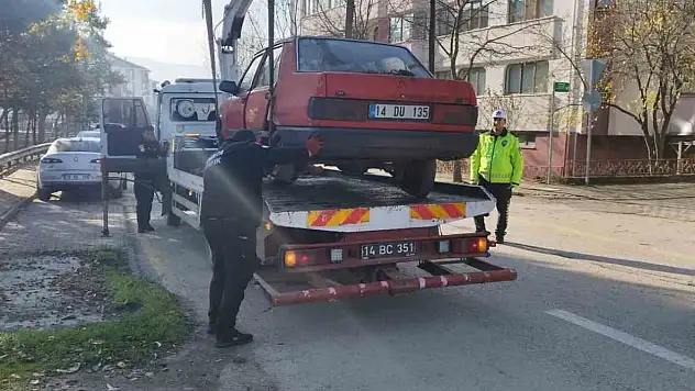 Bolu'da Hurda Araçlar Toplanıyor