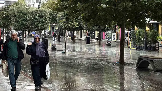 Bolu'da Yağmur Etkili Oldu