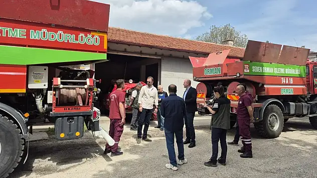 Bolu'da Yangın Söndürme Araçları Denetimden Geçti