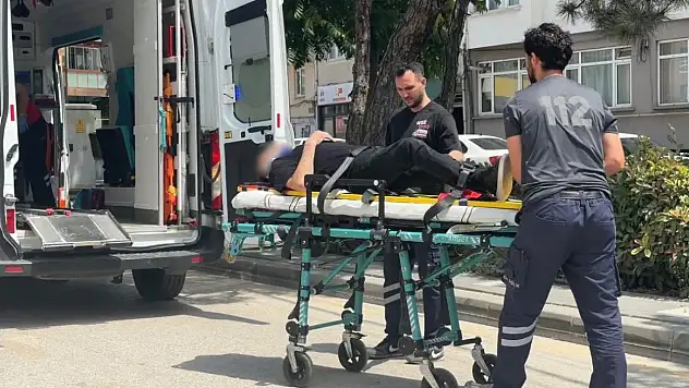 Bolu'da yere düşüp başını zemine çarpan alkollü şahıs yaralandı