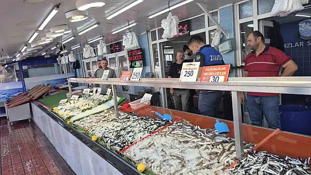 Bolu'da Balık Tezgahlarına Denetim