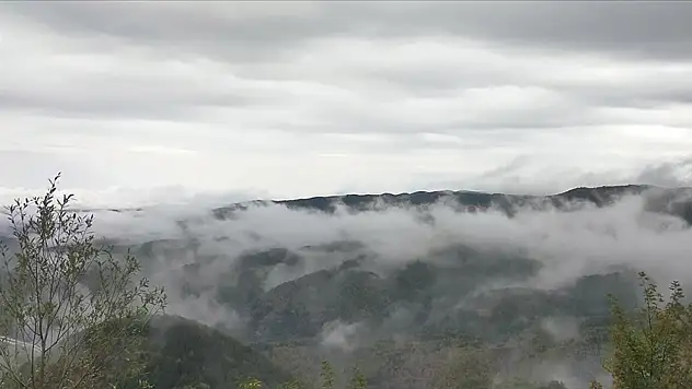 Bolu Dağı'nda Sağanak Ve Sis Etkili Oldu