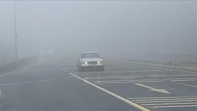 Bolu Dağı'nda Sis Etkili Oldu