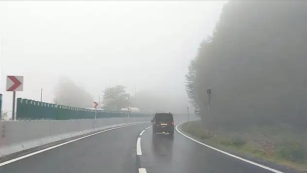 Bolu Dağı'nda Sis Etkili Oluyor