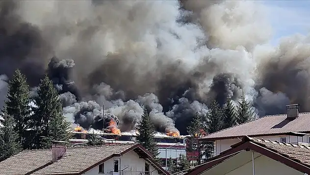Bolu'daki Yangın Kontrol Altına Alındı