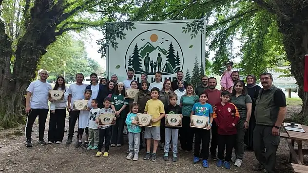 Bolulu Elif bebek ilk kampını Bartın'da yaptı