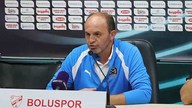 Boluspor-Manisa FK maçının ardından