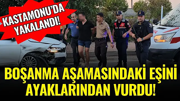 Boşanma Aşamasındaki Eşini Ayaklarından Vurdu!