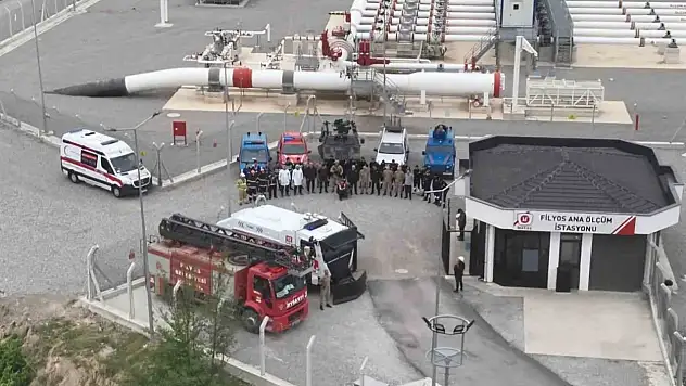 BOTAŞ'ın Boru Hatlarını Koruma Tatbikatı Yapıldı