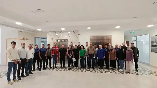 Boyabat'ın AFAD gönüllüleri göreve hazırlanıyor
