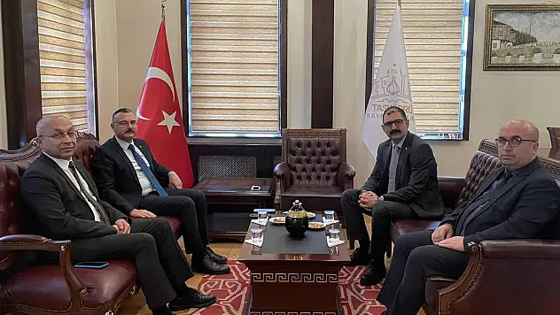 Boyabat Kaymakamı Enver Yılmaz'dan Kaymakam Demirdağ'a Ziyaret