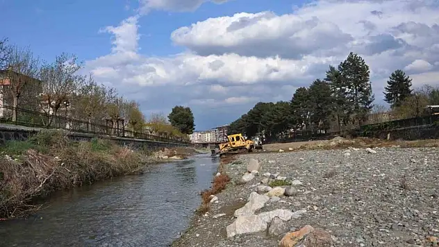 Boyabat'ta Taşkın Riskini Azaltan Çalışma