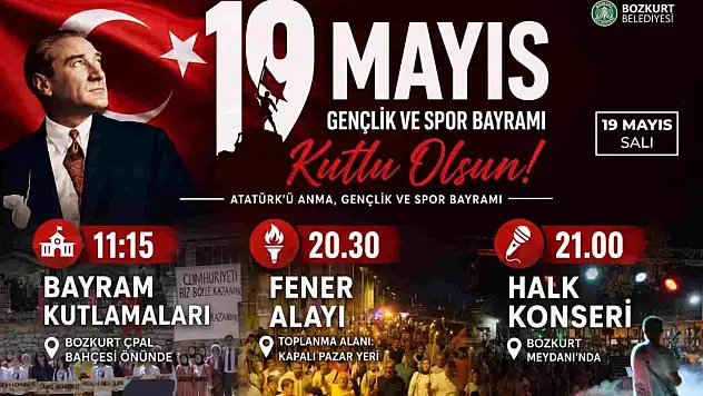 Bozkurt'ta 19 Mayıs Etkinlik Programı Belli Oldu