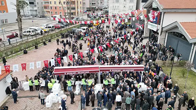 Bozkurt'ta Bayram Pilavı Geleneği Yaşatıldı