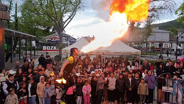 Bozkurt'ta Çocuklar Bayram Coşkusunu Doyasıya Yaşadı