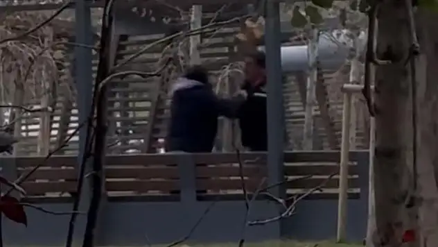 Bu Kez Erkeğe Şiddet Kamerada