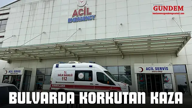 Bulvarda Korkutan Kaza
