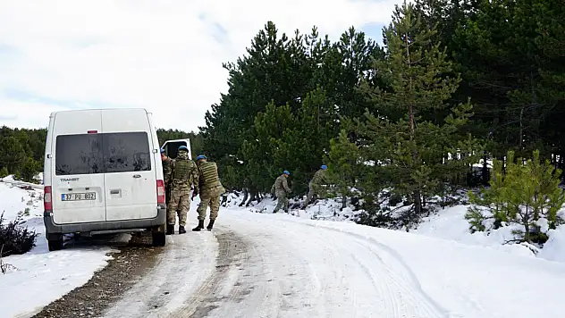 Bürme olayında, kan izine benzer madde bulundu