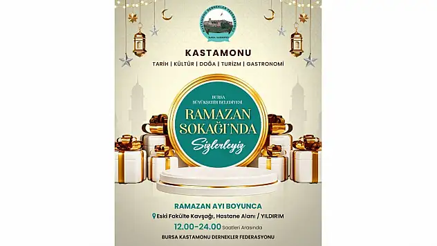 Bursa KASDERFED'ten Ramazan Etkinlikleri