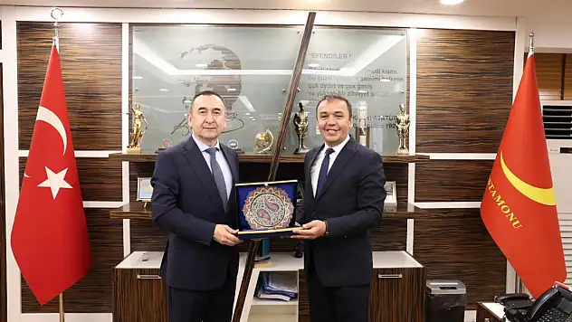 Büyükelçi Haydarov'dan Kastamonu Belediyesi'ne Ziyaret