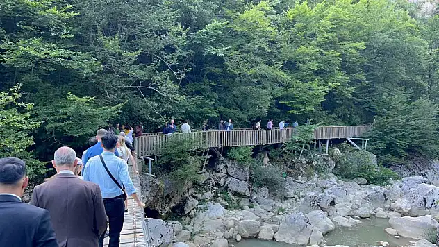 Büyükelçilerden Kanyon Gezisi