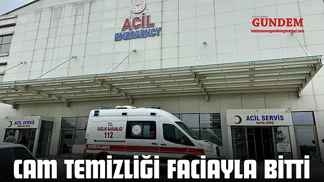 Cam Temizliği Faciayla Bitti