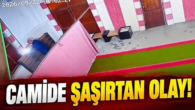 Camide Şaşırtan Olay!