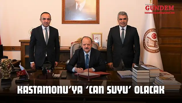 'Can Suyu' Olacak Projede İmzalar Atıldı