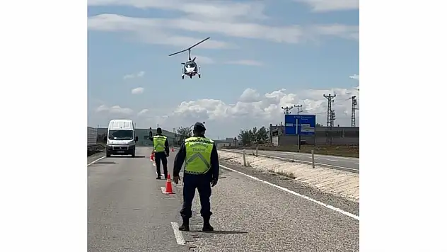Çankırı'da cayrokopter denetimi