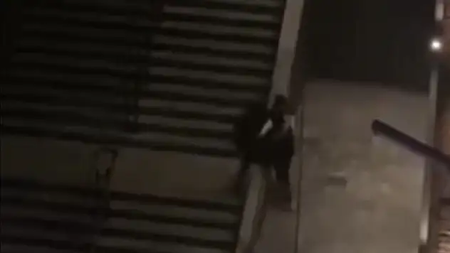 Çankırı'da İki Grup Arasındaki Kavga Kamerada