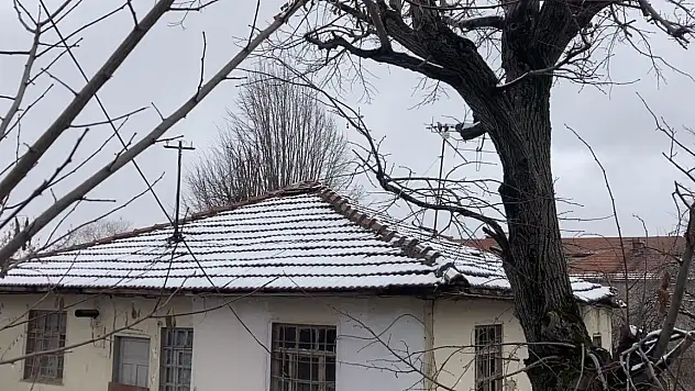 Çankırı'da Kar Yağışı Etkili Oldu