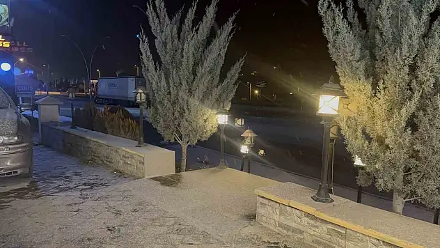 Çankırı'da Kar Yağışı Etkili Oluyor
