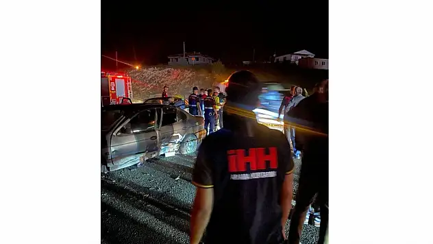 Çankırı'da kaza: 1 ölü, 9 yaralı