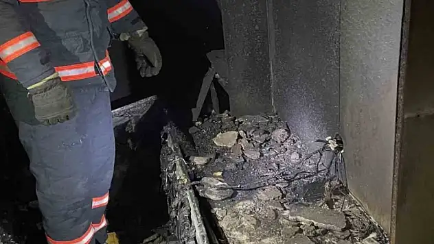 Çankırı'da Korkutan Ev Yangını