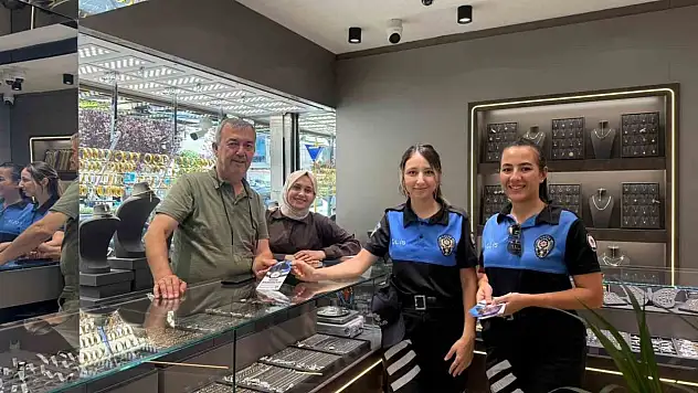 Çankırı'da kuyumculara 'dolandırıcılık' bilgilendirilmesi