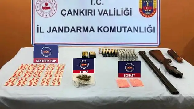 Çankırı'da uyuşturucu operasyonu