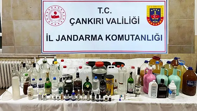 Onlarca Litre Kaçak Alkol Ele Geçirildi