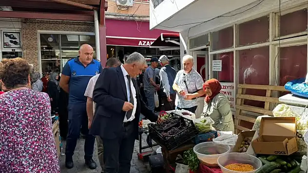 Çatalzeytin Belediye Başkanı Ahmet Demir, Pazar Esnafıyla Buluştu