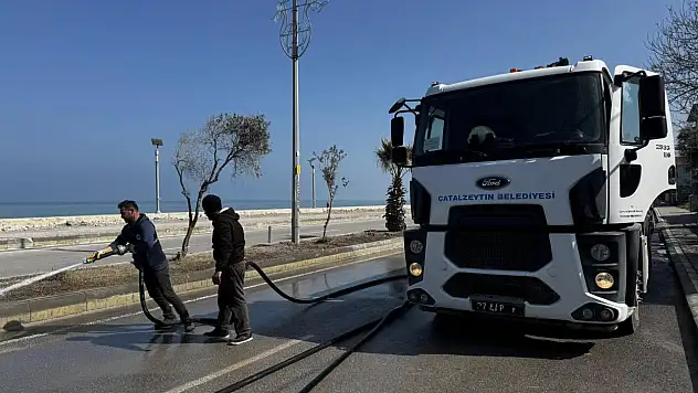 Çatalzeytin Belediyesi, Temizlik Çalışmalarına Başladı