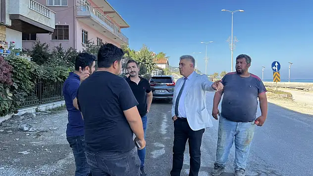 Çatalzeytin'de altyapı çalışmaları devam ediyor