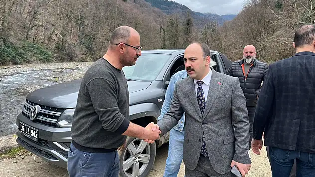 Çatalzeytin'de Dere Islahı Çalışması İncelendi