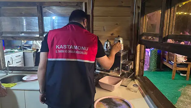 Çatalzeytin'de Gece Gıda Denetimi