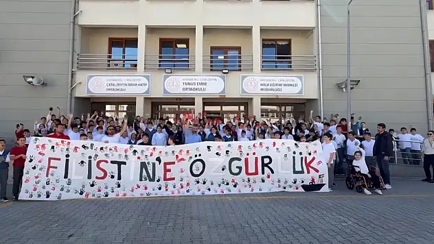 Çatalzeytin'den Filistin'e Destek