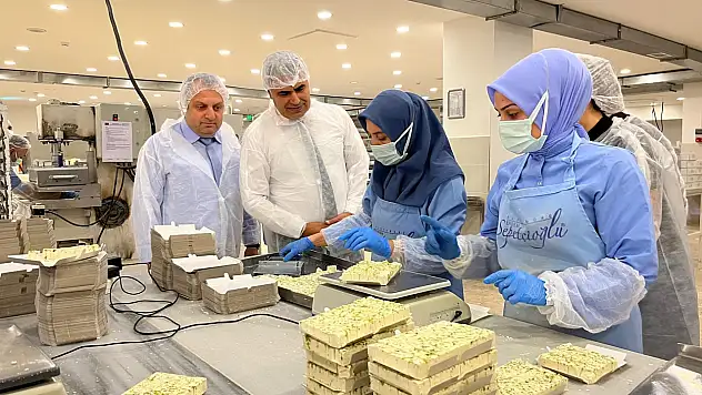 Çekme Helva Üretim Tesisleri Ziyaret Edildi