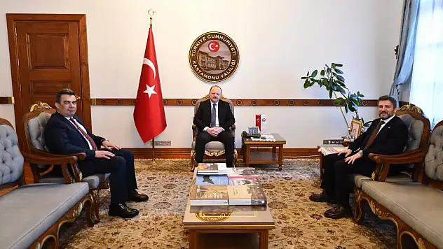 Cengiz Mete, Vali Meftun Dallı'yı Ziyaret Etti
