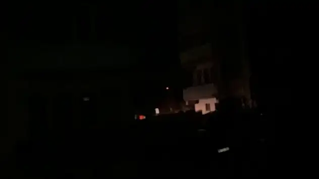 Çerkeş'te Sokaklar Karanlığa Büründü